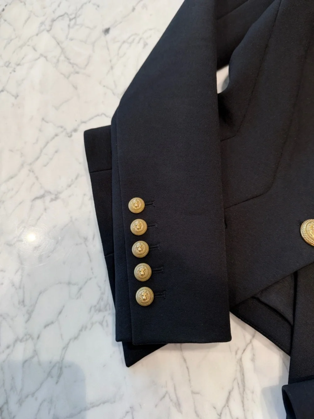 Balmain Blazer- Flap pockets Single-breasted Blazer - Picture 10 of 13